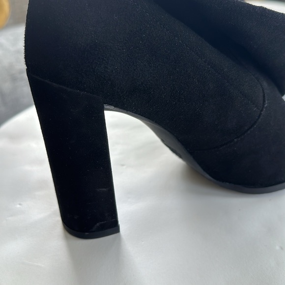 Stuart Weitzman Hiline Boot in Black Suede - Picture 12 of 13